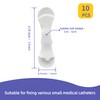NBLEISHI Medical Catheter Securement Device,Soft Material and Hypoallergenic Adhesive,Small Size