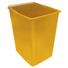 ARREGUI CBZ00409-2 Replacement Bucket for Waste Separation Systems, 17 L, Replacement Inner Bucket Made of Plastic with Metal Handle, Compatible Basic, Top, Round, Ecoclas and Ecoclas Plus Rubbish Bin