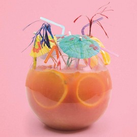 Fizz Creations Fish Bowl Cocktail Set Fun Drinks Summer (Dispatched From UK)