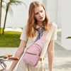 Long Keeper Small Sling Bag Women Cross body Chest Bag