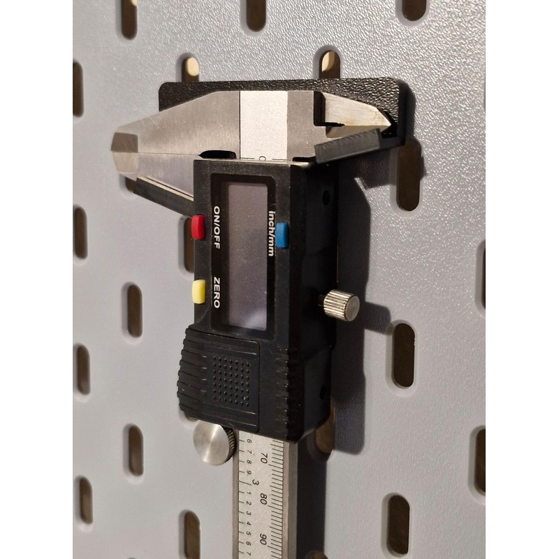 Generic Robust Skadis Vernier Caliper Holder - Compatible with Skadis