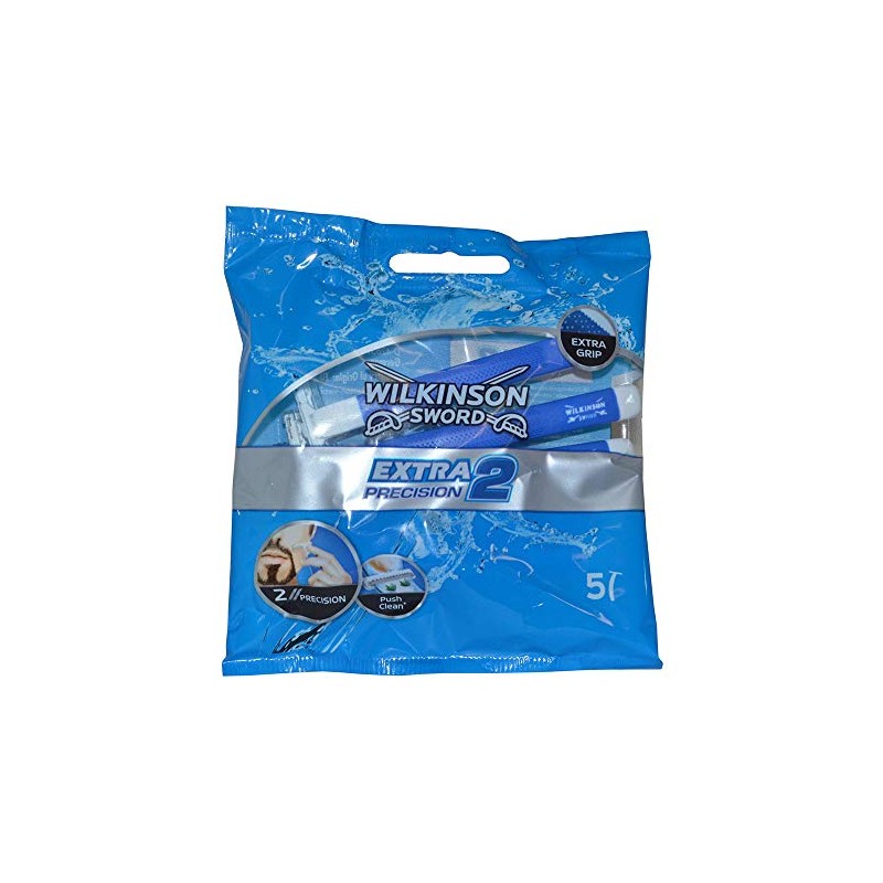 Wilkinson Sword Extra Precision 2 Disposable Razors, 5 Count (Same