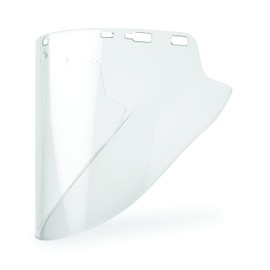 Delta Plus WELFS18L Fs-18L Molded Cylinder Lexan Face Shield, 18.5" Height, 0.078" Width, 10" Length, Polycarbonate, One Size, Clear