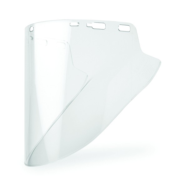 Delta Plus WELFS18L Fs-18L Molded Cylinder Lexan Face Shield, 18.5"