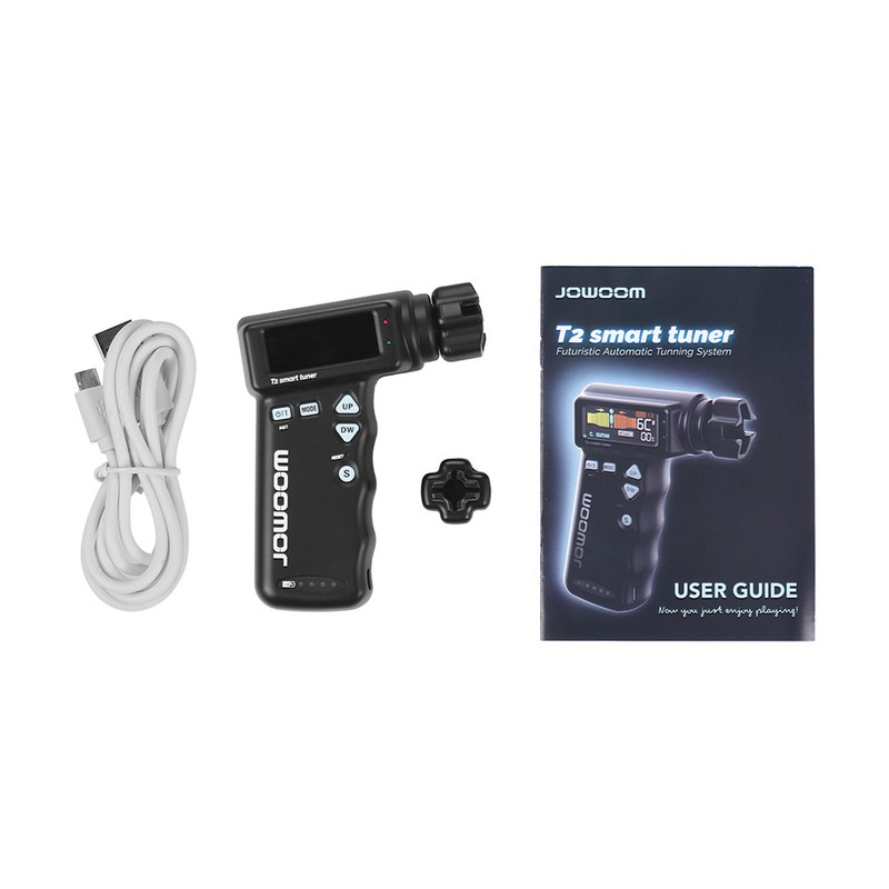 JOWOOM T2 Multi-functional Smart Guitar Tuner Peg String Winder for
