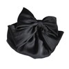 BRIIKPP Black Chignon Net Barrette (Net Included), Bun Net, Hair