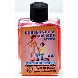 3 PIECES BRYBRADAN ON YOUR KNEES OIL/DOBLEGADO A MIS PIES ACEITE 1/2 FL OZ 14.7ML