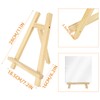 LDHHYH 6 Pack Mini Easel Stand, 28 x 20cm Wooden