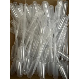 Grainger International 20-Transfer Pipettes 0.2ML Disposable Polyethylene Eye Dropper Set