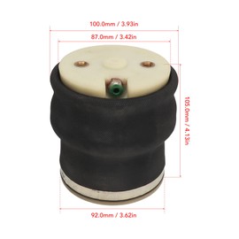 Seat Air Suspension, Professional Air Bellows Seat Shock Absorber Part for Car Truck Trailer Driver Seat