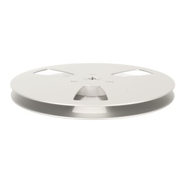 7 Inches Takeup Reel Open Reel,1/4 7 Inch Empty Tape Reel Audio 1/4 7 Inch Empty Reel With A 3 Hole Windage Hole Aluminum Alloy Takeup Reel Low Noise Anti Bending (Silver)