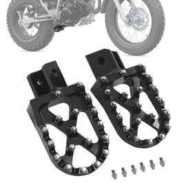 TW200 Foot Pegs Dirt Bike Pegs foot bracket rest plate pedals for yamaha TW 200 (1989-2023)
