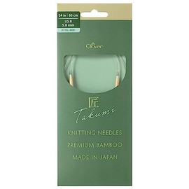 TAKUMI Pro Circular Knitting Needles 24 Inches-US 8/5.0 mm