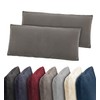 BaSaTex Pack of 2 Cashmere Touch Cushion Covers, Cushion Covers,