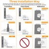 Chibery 4 Pack 90° RV Cabinet Hinges, Heavy Duty Surface