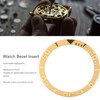 Watch Bezel Insert 38mm Ceramic Embossed Digit Watch Bezel Ring