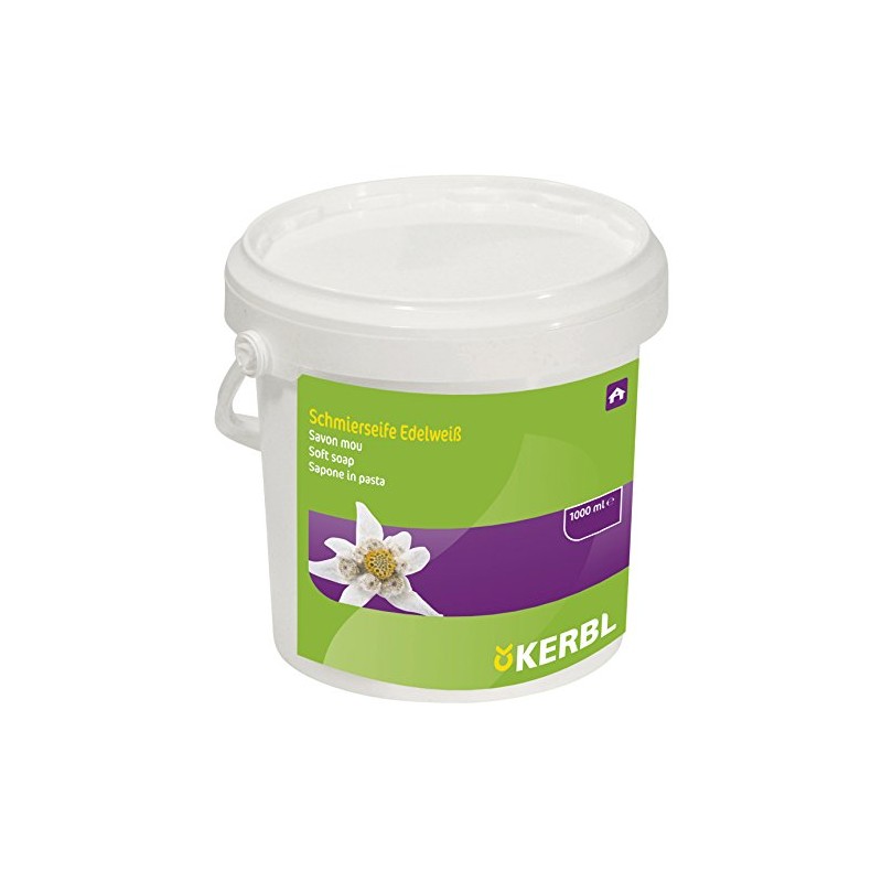 Kerbl Edelweiss 151175 Lubricating Soap (Content 1000 ml, Universal, Phosphate-Free,