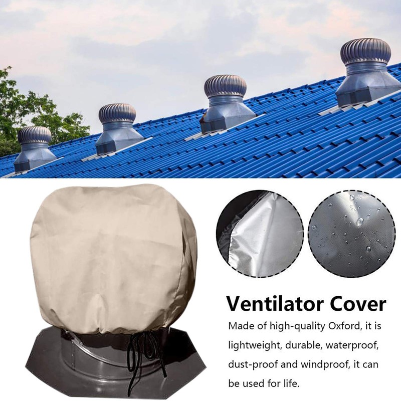 4Pack Turbine Roof Vent Cover Turbine Ventilator Protector Shield 20"x20"inches(51cm51cm)