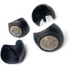 Design61 Felt glides, set of 4, chair gliders, floor gliders,