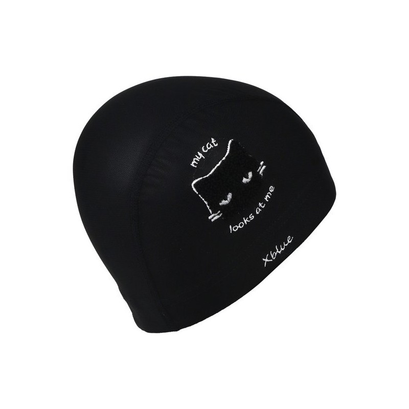 Xblue XBL-6201-08 Look At Me Boucle Embroidered Mesh Swim Cap