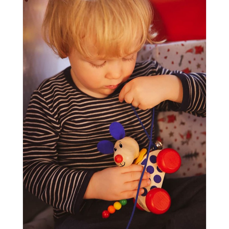 Selecta Hanna Hoppel 62023 Rabbit Pull-Along Toy