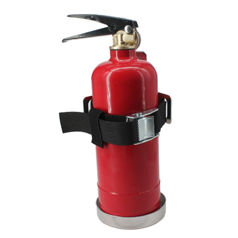 Fire Extinguisher Mount,Wall Mounted Bracket,Compatible with 2.5 lb Fire Extinguishers,Stainless