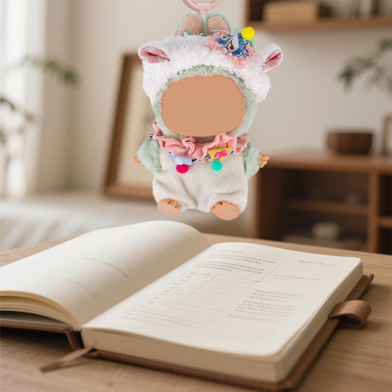 BOXOB Cute Dress up Doll Clothes, Plush Doll Clothes with