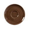 Seltmann Weiden 001.765001 Terra Earth Brown Plain Combination Saucer Large
