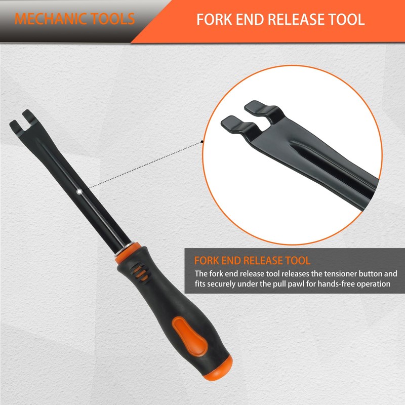 AKSOVA Slack Adjuster Tools, Automatic Slack Adjuster Release Tool,Fork End