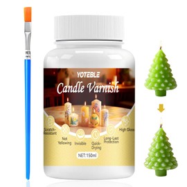 150ML Candle Varnish, Anti-Scratch Varnish, High Gloss, Long Lasting Protection for Oil Painting Candles Ceramics Clay