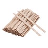 Qundaoily 500pcs Small Wood Waxing Stick,Small Popsicle Sticks,Eyebrow Wax Sticks