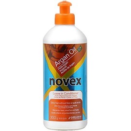 Embelleze Novex Aceite de argán Acondicionador (10 oz) Dejado diario que previene y repara las puntas abiertas, reduce el encrespamiento, alisa y alisa todos los tipos de cabello. Ideal para mujeres y hombres y niños