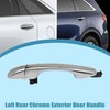 Priprilod Left Driver Side Outside Door Handle Rear Chrome Compatible
