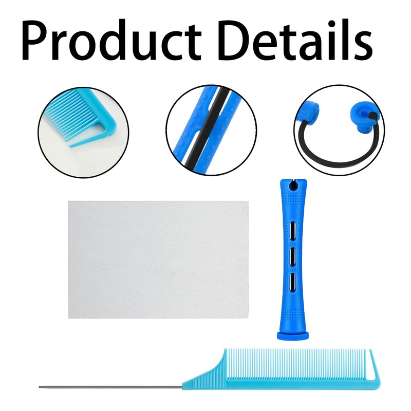 40 PCS Perm Rods 30 PCS Perm Papers Rat Tail