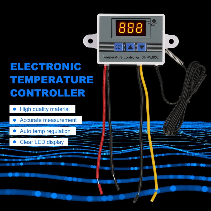 temperature controller,Electronic Temperature LED Display Thermostat Module Temperature Control Module