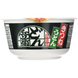 Nissin Donbei Kitsune Udon, Instant Japanese Udon Noodle with Fried Tofu, Strong Taste, 3.4oz X 6 bowls (For 6 Servings)[japan Import] by N/A