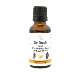 Bach Flowers Original Drops According to Dr. Bach 30 ml Communication and Confidence
