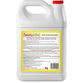 I Must Garden Insect Control: Kills & Repels Aphids, Whiteflies, Mites, Gnats, and More - 1 Gallon Ready to Use Refill