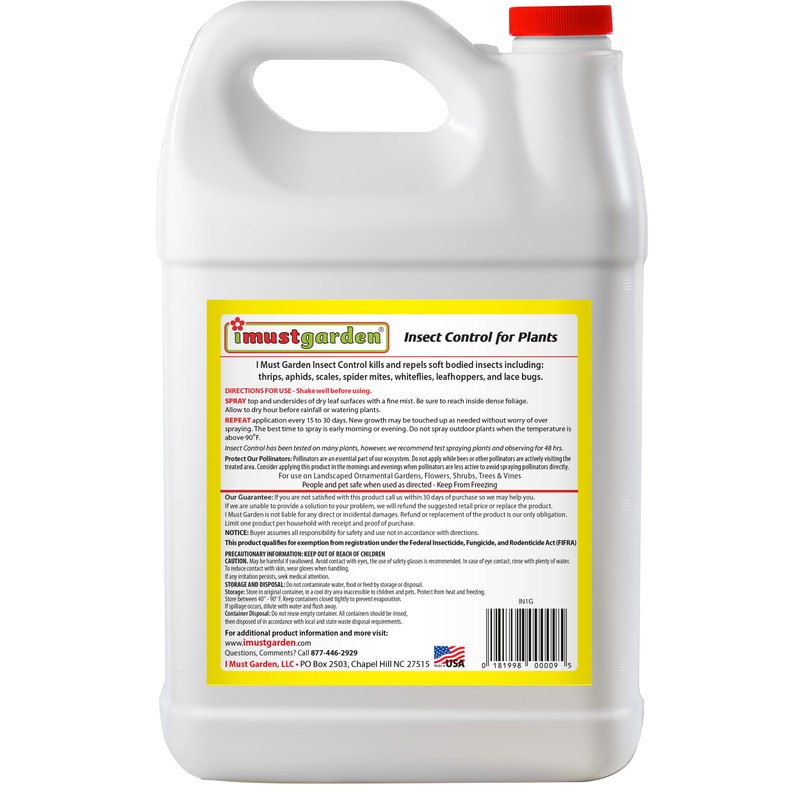 I Must Garden Insect Control: Kills & Repels Aphids, Whiteflies,