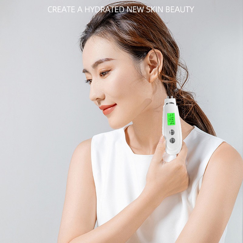Skin Detector White Facial Moisture Tester Detector Skin Oil Content