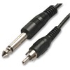 6,35 mm Mono-Stecker auf Phono-Stecker, 3 m, Audio- und Videokabel,