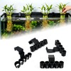 4-Pack Aquarium Plant Holder/Bamboo Clip,Hold Bamboo Stalks or Other Plants