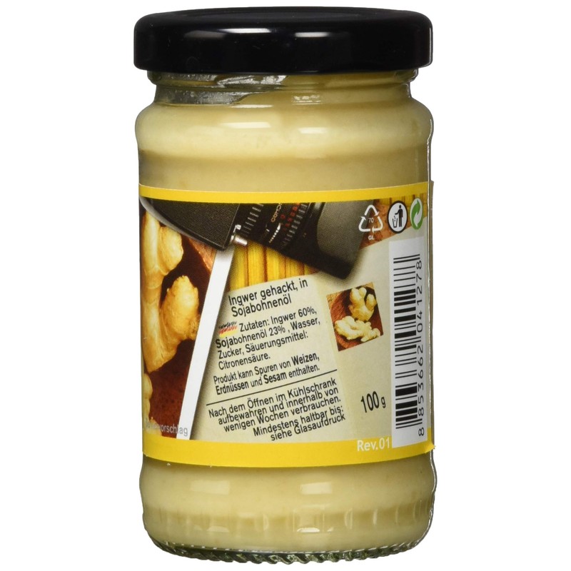 Exotic Food Ginger Chopped 100g
