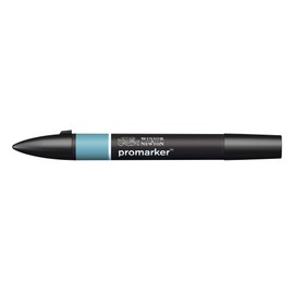 Winsor & Newton, Promarker, 2 Tip: Fine and Wide, Verdigris