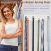 Creproly Belt Hanger Wall Mount Belt Organizer for Closet, Holds