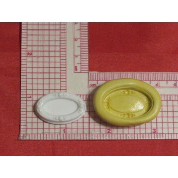 Lobster Tail Molds Oval Frame Silicone Mold #127 For Chocolate