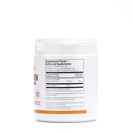 Ana Maria Lajusticia | Hydrolisate Collagen Powder with Magnesium and Vitamin C |for Healthy Skin, Nails, Hair and Ligaments | Natural Energy, Strawberry Flavour 350g