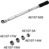 Kyoto Machine Tool (KTC) Socket AE107-19W Double Side Width: 0.7
