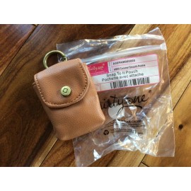 Thirty-One - 31 Snap to It Pouch - Caramel Smooth Pebble - NIP