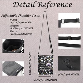 JJK Anime Inspired Gift SG Crossbody Bag JJK Anime Lover Gift JJK Anime Themed Gift, Takenbagblack